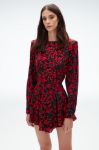 Bild von NA Kleid mit roten Blumen