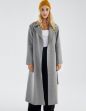Bild von Mantel Bej Fine Factory grau